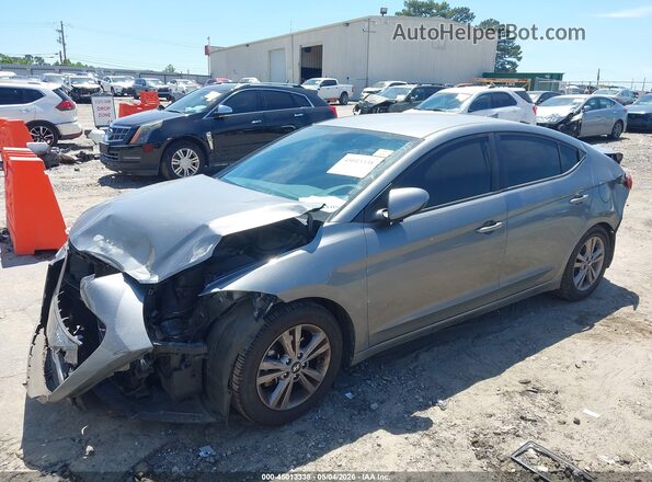 KMHD84LF9HU229195 2017 HYUNDAI ELANTRA Серый Передняя левая четверть