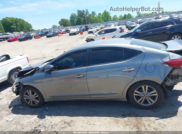 KMHD84LF9HU229195 2017 HYUNDAI ELANTRA Серый 
