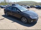 2019 Hyundai Elantra Limited Black vin: KMHD84LFXKU811958