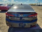 2020 Hyundai Elantra Sel Черный vin: KMHD84LFXLU061673