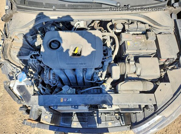 KMHD84LFXLU061673 2020 HYUNDAI ELANTRA Черный Вид задней части салона