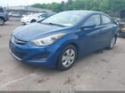 2016 Hyundai Elantra Se Синий vin: KMHDH4AE0GU543245