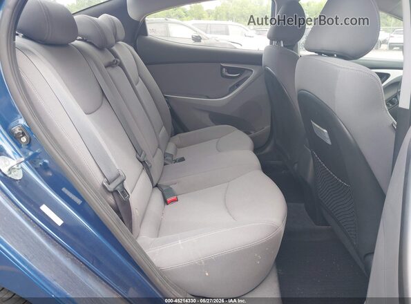 KMHDH4AE0GU543245 2016 HYUNDAI ELANTRA Синий Вид наклейки с VIN-кодом