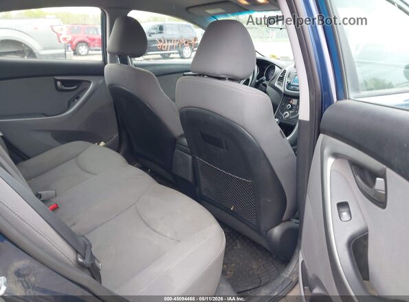 KMHDH4AE0GU586774 2016 HYUNDAI ELANTRA Blue Vista de la etiqueta del VIN