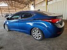 2016 Hyundai Elantra Se Синий vin: KMHDH4AE4GU569864