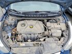 2016 Hyundai Elantra Se Синий vin: KMHDH4AE4GU618352