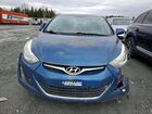 2016 Hyundai Elantra Se Синий vin: KMHDH4AE4GU618352