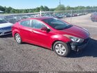 2016 Hyundai Elantra Se Red vin: KMHDH4AE9GU482929