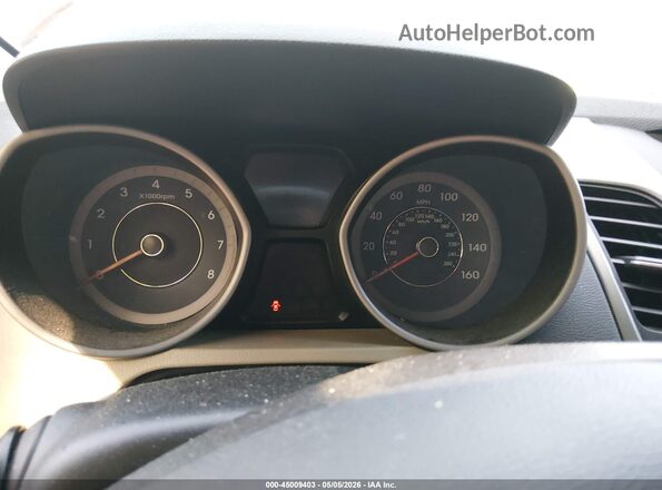 KMHDH4AE9GU524905 2016 HYUNDAI ELANTRA Красный Вид задних сидений