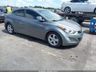 2016 Hyundai Elantra Value Edition Gray vin: KMHDH4AE9GU583372