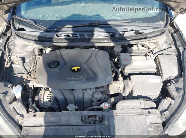 KMHDH4AH0GU521269 2016 HYUNDAI ELANTRA Black Rear view
