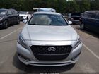2017 Hyundai Sonata Hybrid Se Серебряный vin: KMHE24L14HA059145