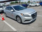 2017 Hyundai Sonata Hybrid Se Silver vin: KMHE24L14HA059209