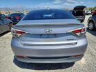 2016 Hyundai Sonata Hybrid Se Серебряный vin: KMHE24L15GA014214