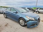2016 Hyundai Sonata Hybrid Se Синий vin: KMHE24L16GA035315