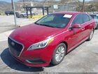 2016 Hyundai Sonata Hybrid Se Красный vin: KMHE24L17GA011685