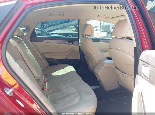 KMHE24L17GA011685 2016 HYUNDAI SONATA HYBRID Красный Вид наклейки с VIN-кодом