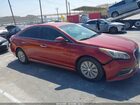 2016 Hyundai Sonata Hybrid Se Красный vin: KMHE24L17GA011685