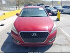 2016 Hyundai Sonata Hybrid Se Красный vin: KMHE24L17GA011685