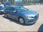 2016 Hyundai Sonata Hybrid Se Blue vin: KMHE24L18GA016362