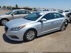 2017 Hyundai Sonata Hybrid Se Silver vin: KMHE24L39HA075438