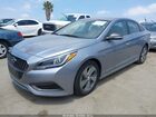 2016 Hyundai Sonata Hybrid Limited Silver vin: KMHE34L16GA012940