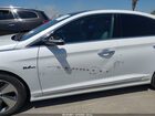 2017 Hyundai Sonata Hybrid Limited Белый vin: KMHE34L17HA047875