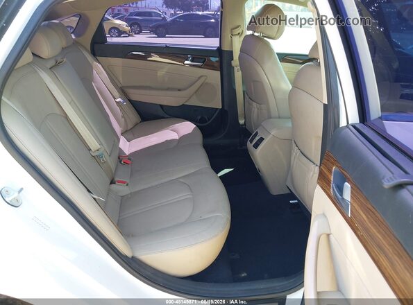 KMHE34L17HA047875 2017 HYUNDAI SONATA HYBRID Белый Вид наклейки с VIN-кодом