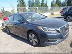 2017 Hyundai Sonata Hybrid Limited Dark Blue vin: KMHE34L31HA077231