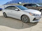 2019 Hyundai Sonata Hybrid Limited Серебряный vin: KMHE34L34KA092166