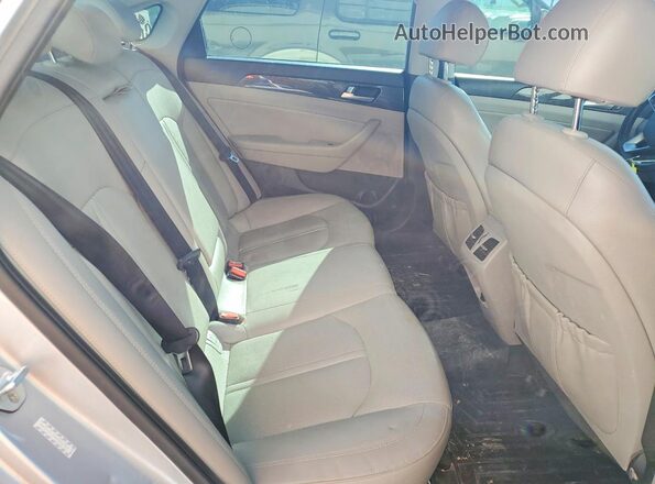 KMHE34L34KA092166 2019 HYUNDAI SONATA Серебряный Вид задних сидений
