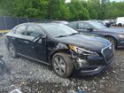 2017 Hyundai Sonata Plug-in Hybrid Limited Черный vin: KMHE54L2XHA045217