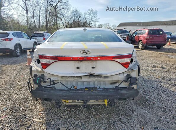 KMHFG4JG9GA517984 2016 HYUNDAI AZERA White Widok z tyłu