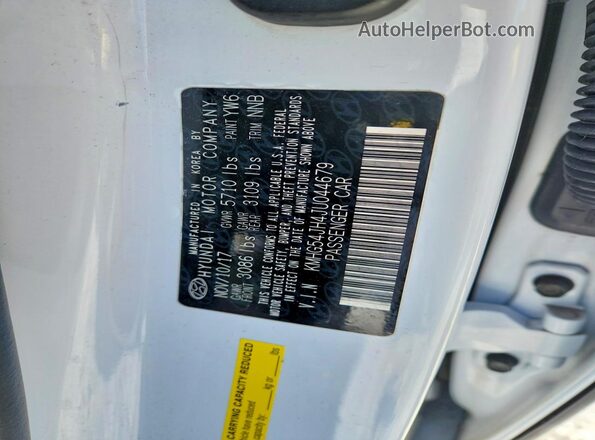 KMHG54JH4JU044679 2018 GENESIS G90 Белый Вид подкапотного пространства