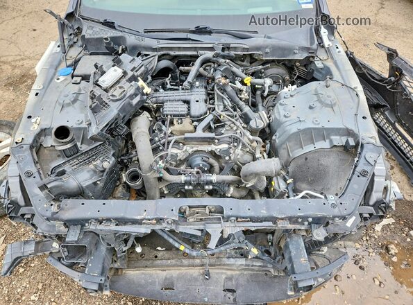 KMHGN4JB7KU300293 2019 GENESIS G80 Gray Вид задньої частини салону