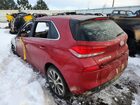 2018 Hyundai Elantra Gt Red vin: KMHH35LE0JU013268