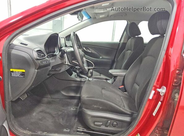 KMHH35LE0JU027249 2018 HYUNDAI ELANTRA Red Вид салону спереду