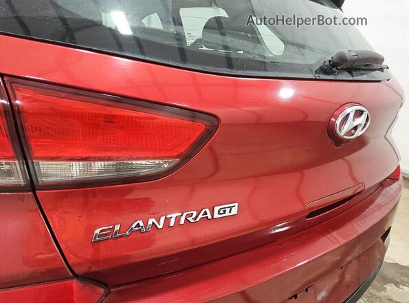 KMHH35LE0JU027249 2018 HYUNDAI ELANTRA Red 