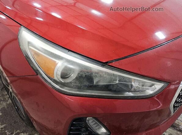 KMHH35LE0JU027249 2018 HYUNDAI ELANTRA Red 
