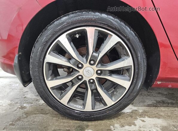 KMHH35LE0JU027249 2018 HYUNDAI ELANTRA Red 