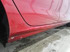 2018 Hyundai Elantra Gt Base Red vin: KMHH35LE0JU027249 Damage: Right Rocker Panel, Dent(S) W/ Paint Dmg, > 12 Inches