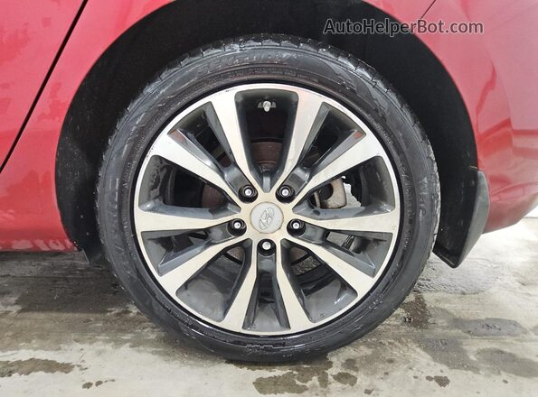 KMHH35LE0JU027249 2018 HYUNDAI ELANTRA Red 