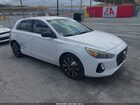 2018 Hyundai Elantra Gt   White vin: KMHH35LE3JU050167