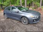 2018 Hyundai Elantra Gt   Gray vin: KMHH35LE4JU034768