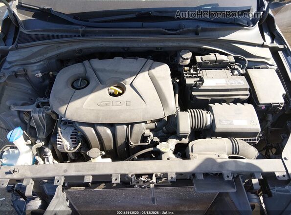 KMHH35LE4JU076146 2018 HYUNDAI ELANTRA GT Gray Vista trasera