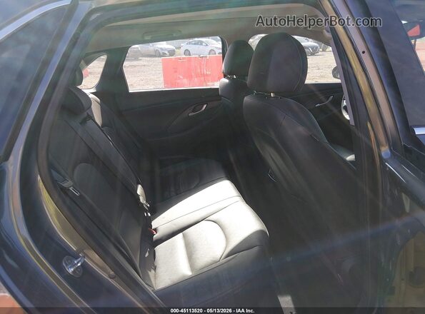 KMHH35LE4JU076146 2018 HYUNDAI ELANTRA GT Gray Vista de la etiqueta del VIN