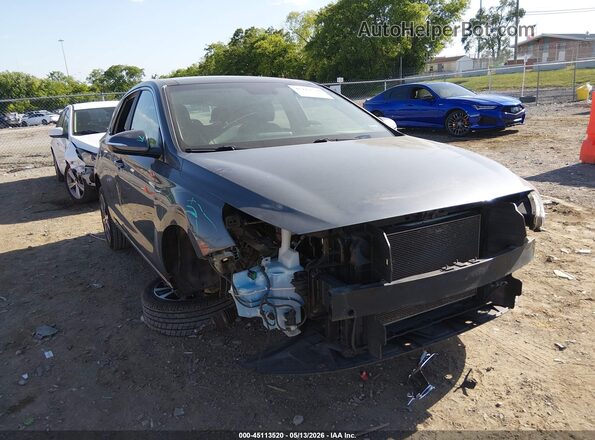 KMHH35LE4JU076146 2018 HYUNDAI ELANTRA GT Gray Vista frontal