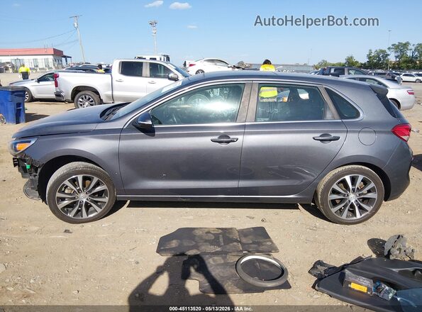 KMHH35LE4JU076146 2018 HYUNDAI ELANTRA GT Gray 