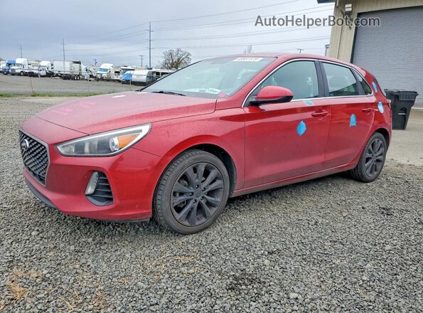 KMHH35LE6JU024520 2018 HYUNDAI ELANTRA Бордовый Передняя левая четверть