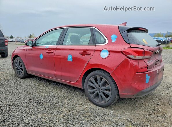 KMHH35LE6JU024520 2018 HYUNDAI ELANTRA Бордовый Задняя левая четверть